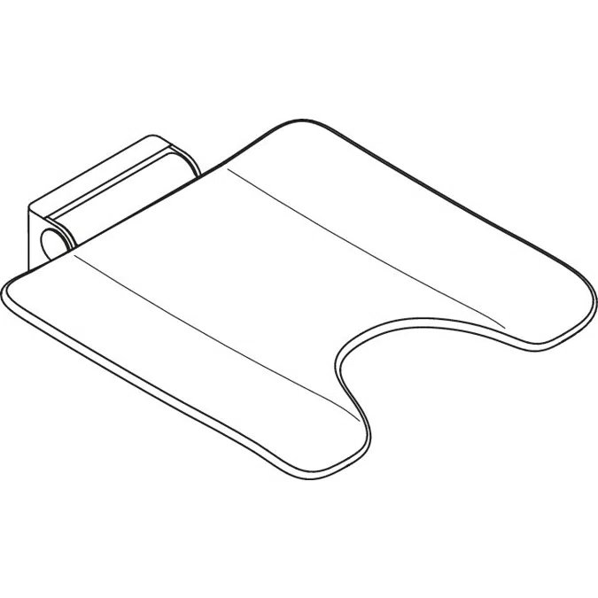 HEWI Mobile hinged seat