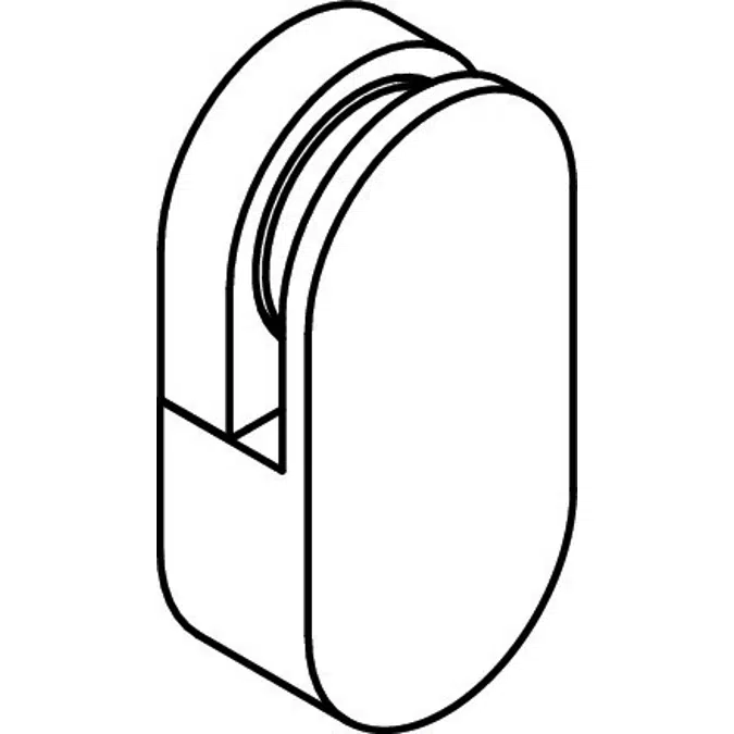 Mirror clip, 477-01-100