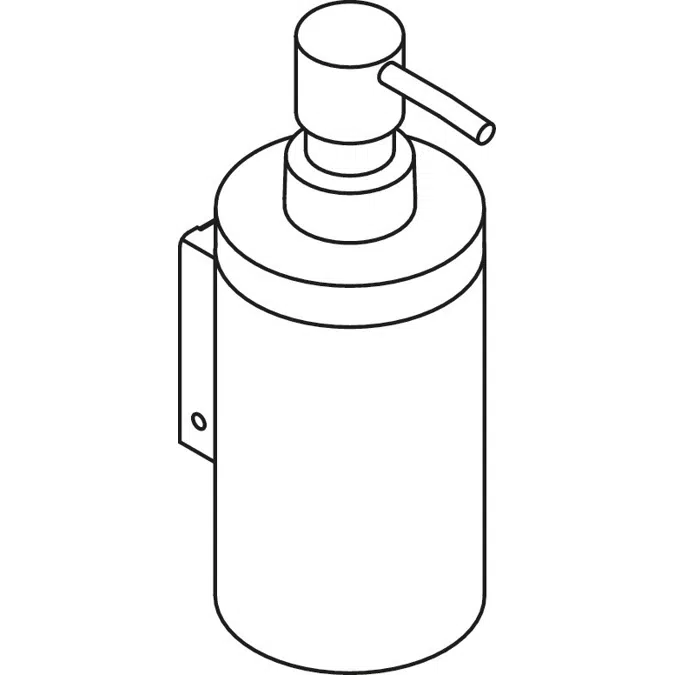 HEWI Soap dispenser with holder