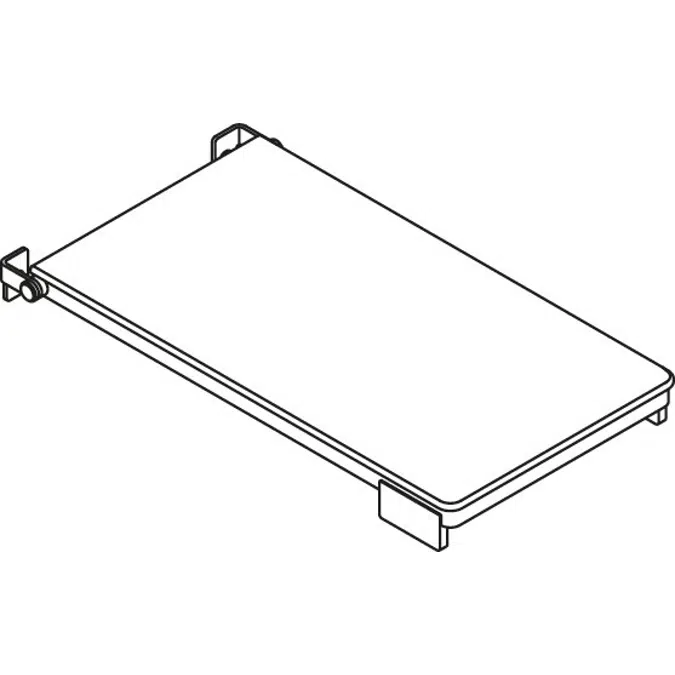 HEWI Bathtub seat with lift-up feature (ADA)