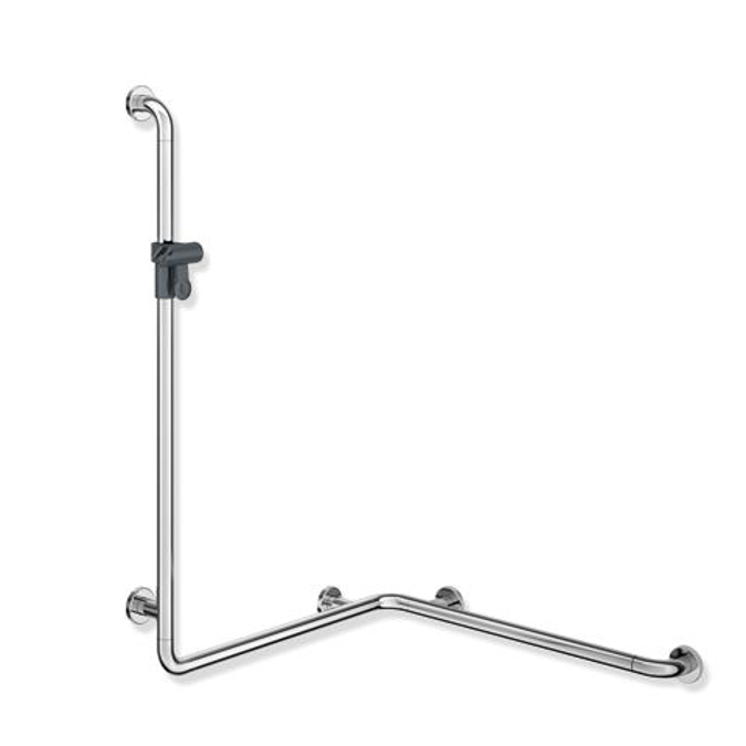 BIM objects Free download! HEWI 8013521054 Rail with vertical support bar and shower head