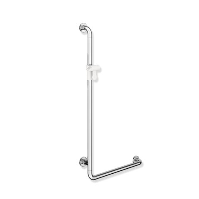 BIM objects Free download! HEWI 8013321051 Lshaped support rail with shower head holder