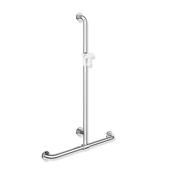 BIM objects Free download! HEWI 8013542051 Shower grab rail with sideways adjustable