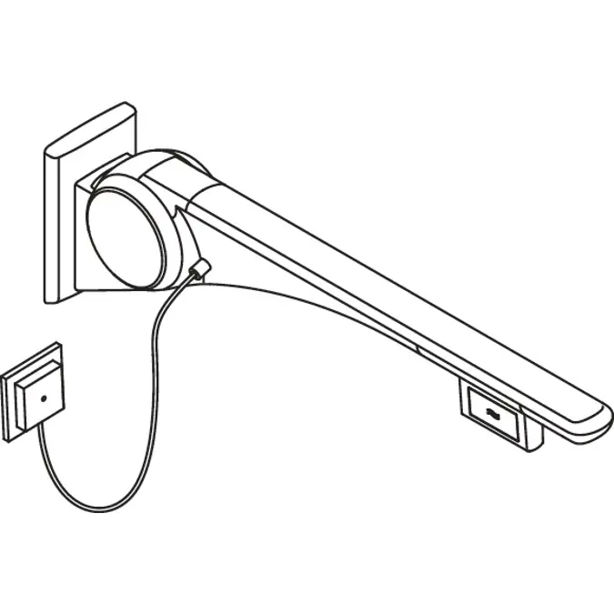 Stützklappgriff Basic, 802-50-42260