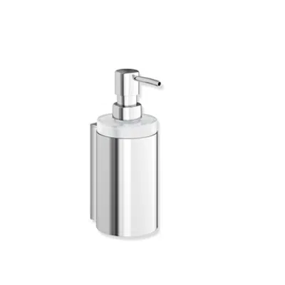 Image for Soap dispenser with holder - crystal glass