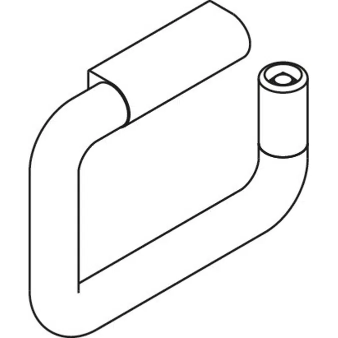 HEWI Toilet roll holder