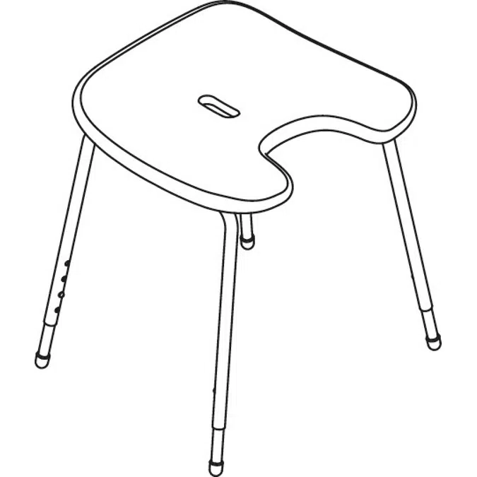 HEWI Shower stool