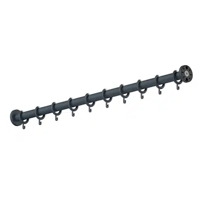 Image for HEWI Shower curtain rail