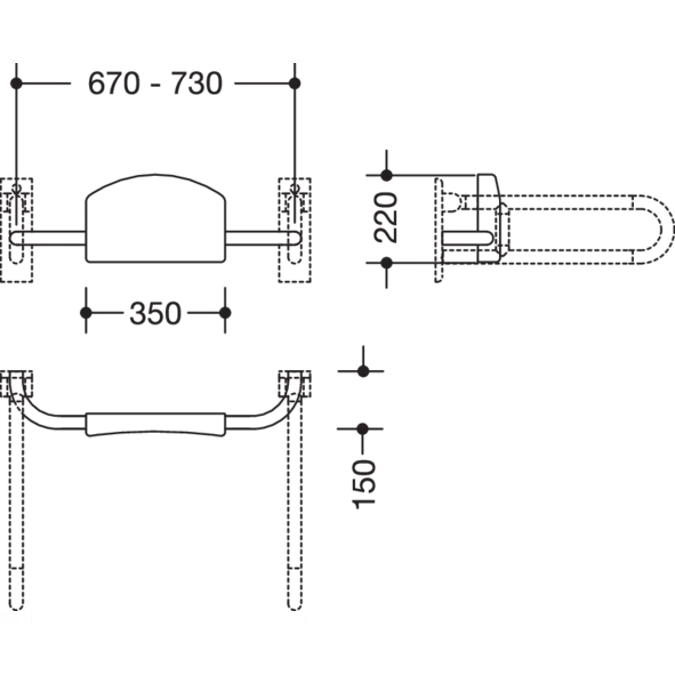 Backrest, 805-51-900
