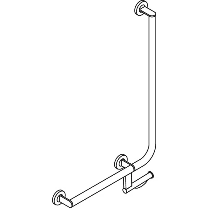 900-22-14440  HEWI L-shaped support rail
