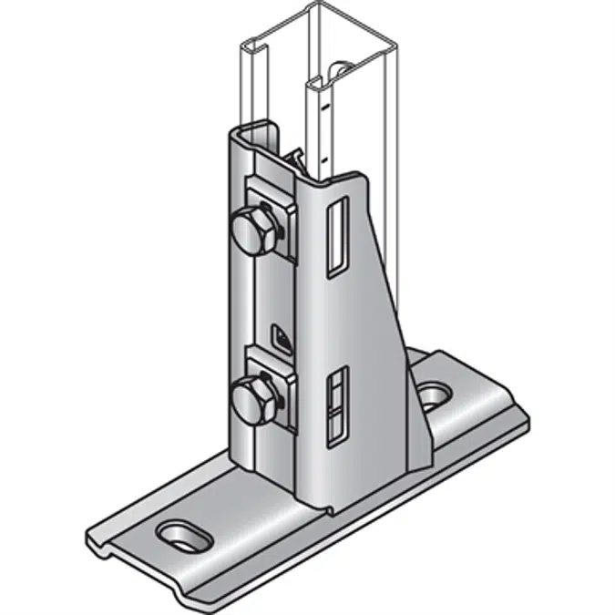 BIM objects Free download! Rail support MMR1636 HVAC BIMobject