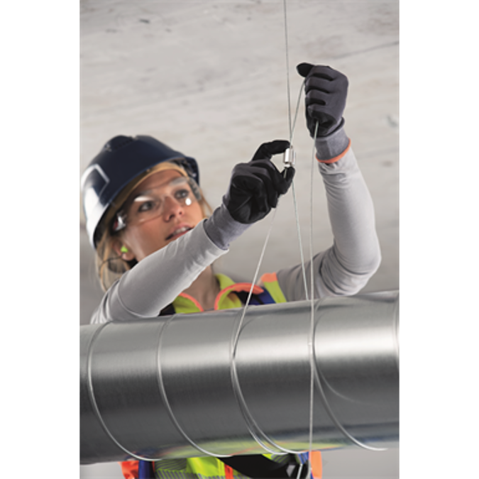 BIM objects Free download! Suspension Kit Wire System HVAC BIMobject