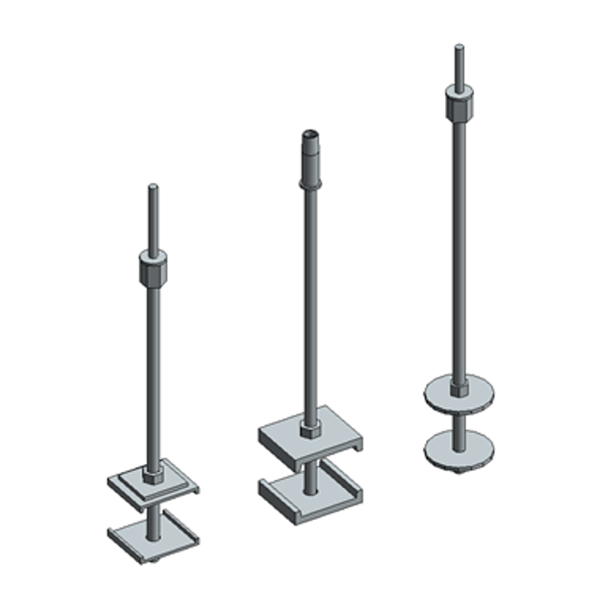 BIM objects Free download! Threaded Rod MQZ Hangers HVAC BIMobject