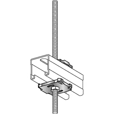 Threaded Rod MQZ Hangers HVAC için görüntü