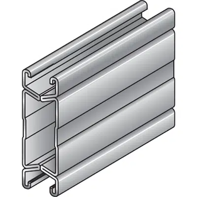 Image for Multi-duty Installation Rail MQ-124X (sedimir galvanized/Hot-dip galvanized/stainless) HVAC