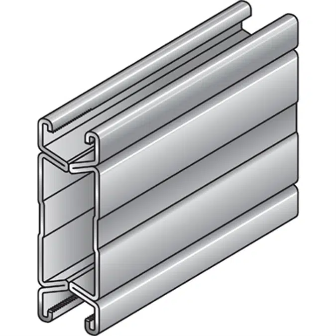 Multi-duty Installation Rail MQ-124X (sedimir galvanized/Hot-dip galvanized/stainless) HVAC