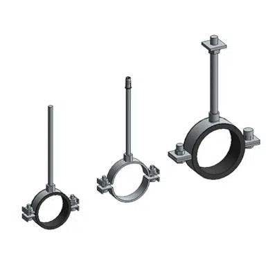 изображение для Heavy-duty Pipe Rings - MP (hot-dip galvanized) HVAC