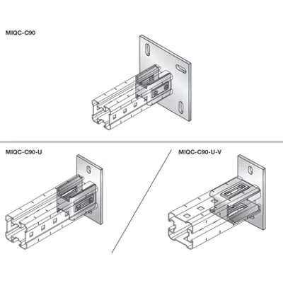 Obrázek pro Baseplate MIQC (Hot-dip galvanized) - Central Europe HVAC