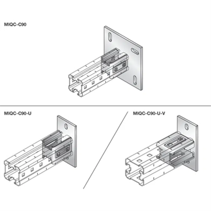 Baseplate MIQC (Hot-dip galvanized) - Central Europe HVAC