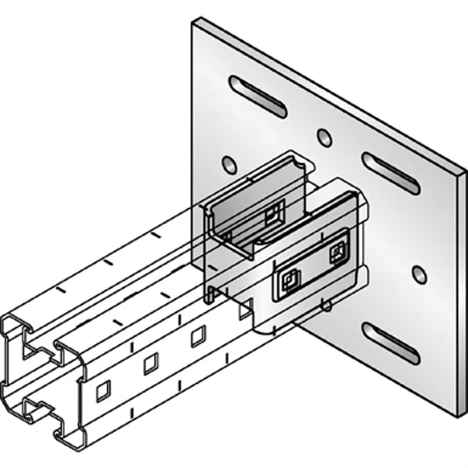 Baseplate MIQC (Hot-dip galvanized) - Central Europe HVAC