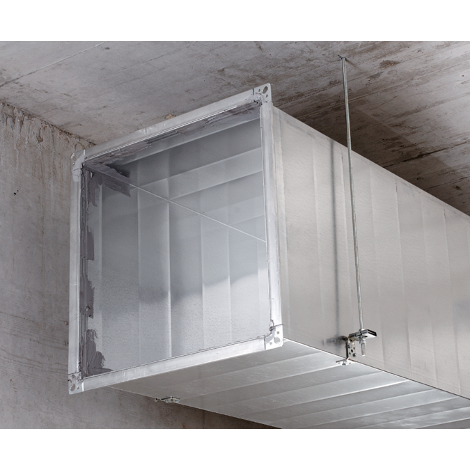 BIM objects Free download! Ventilation air duct brackets HVAC BIMobject