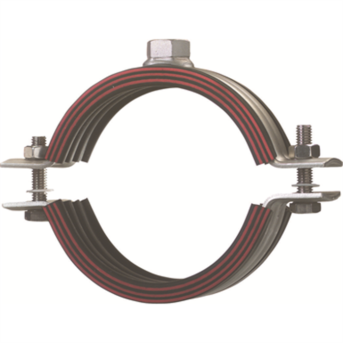 Heavy-duty Pipe Rings MP (stainless) HVAC