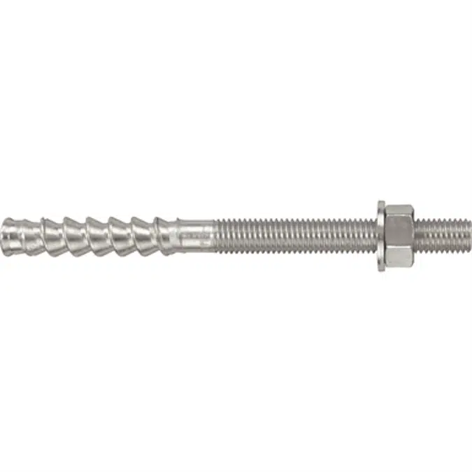 Ultimate-performance anchor rod for use with injection HIT-Z  HVAC