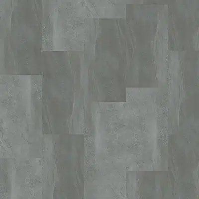 VYNIL RIGID FLOORING LIBERTY ROCK 55 MINERAL GREY  LOSE TILE için görüntü