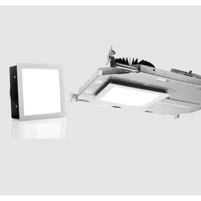 Image for 6PS 6″ SHALLOW PLENUM DOWNLIGHT – SQUARE