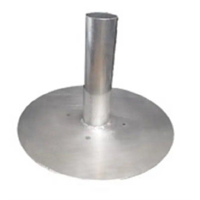 Clamp-Tite Aluminum Flat Top Drain No Bowl