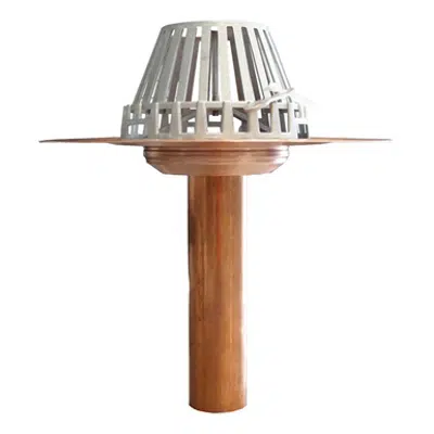 Image for Clamp-Tite Spun Copper Drain Small Bowl