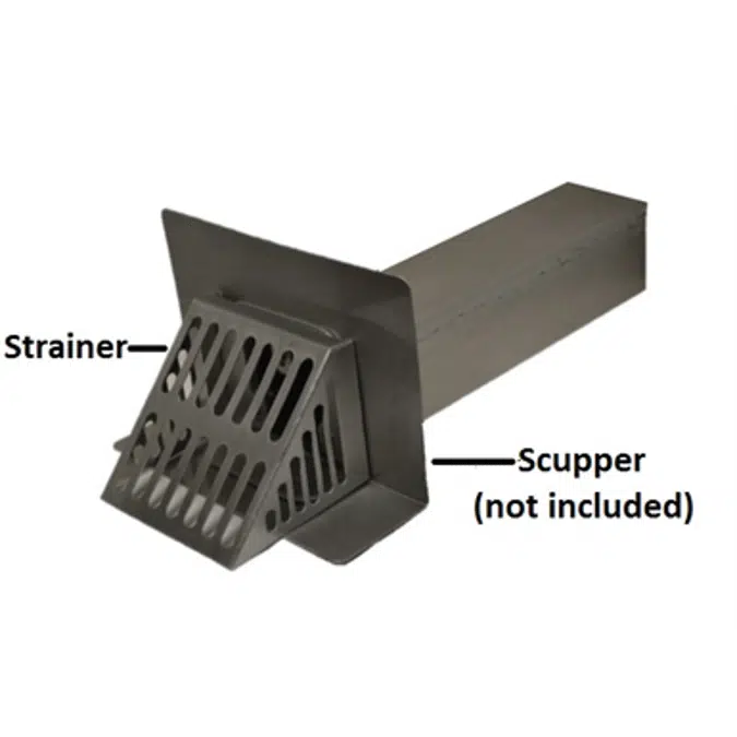 Strainer Kit for Clamp-Tite Box Scupper
