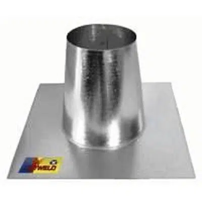 bilde for B Vent Flat Galvanized