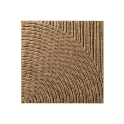 Image for  Heymat Entry Mat Tile - Vertical & Circular Beige (Combination Series)