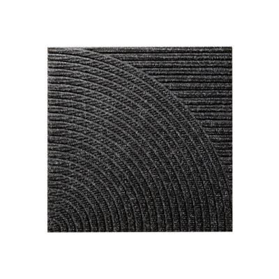 Image for Heymat Pro Zen Carpet Tile Horizontal & Circular Black - Individual item - Combination Series