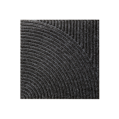 Image pour Heymat Pro Zen Carpet Tile Vertical & Circular Black - Individual Item - Combination Series