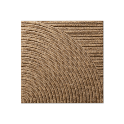 Image pour Heymat Pro Zen Carpet Tile Horizontal & Circular Beige - Individual Item - Combination series