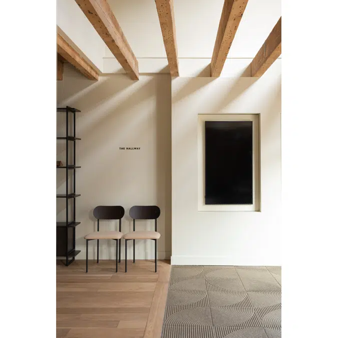 Heymat Entrance Flooring System – Tile Horizontal & Circular Beige – Individual Item – Combination Series