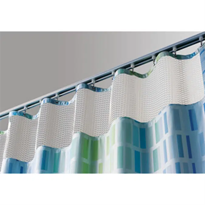 BIM objects - Free download! Suspended Mount Cubicle Track System ...