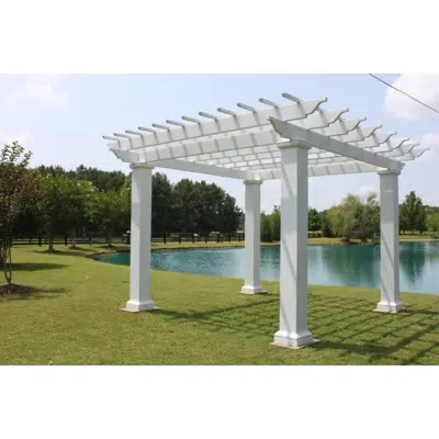 bilde for Fiberglass Pergola Kits & Arbor