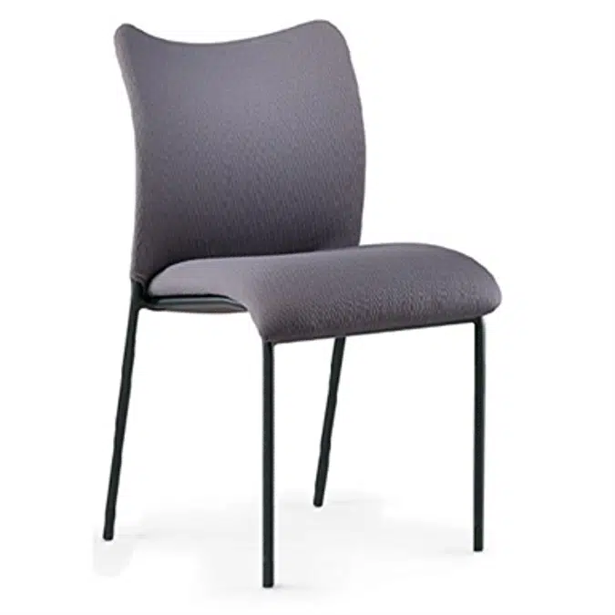Allseating Inertia Upholstered Side Guest Chair