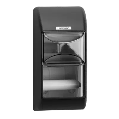 Image for Katrin Toilet 2-Roll Dispenser - Black
