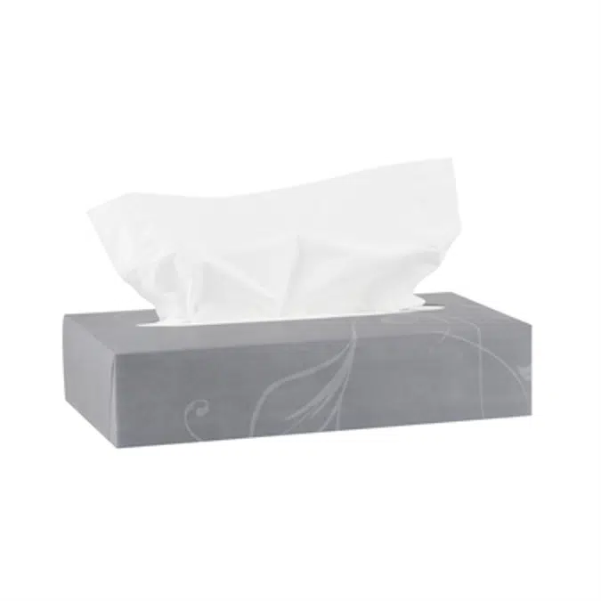 Katrin Facial Tissue Dispenser - White