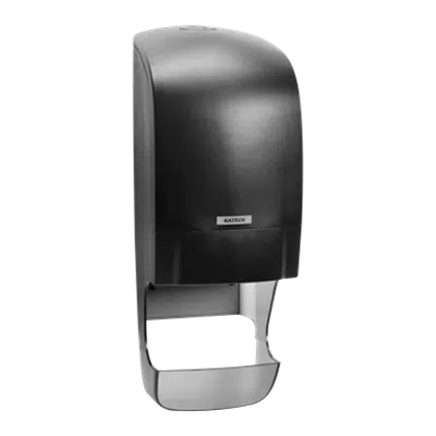 Inclusive Katrin System Toilet Dispenser With Core Catcher - Black