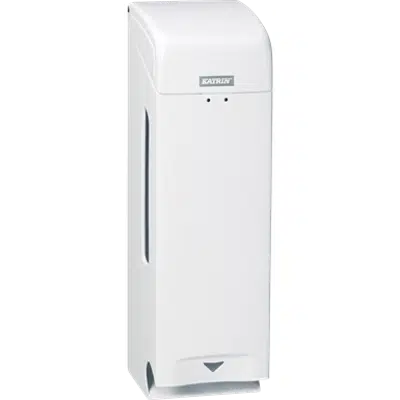 Image for Katrin Toilet 3-Roll Dispenser- White Metal   