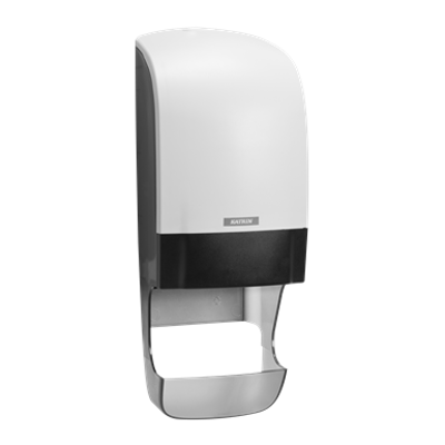 kuva kohteelle Inclusive Katrin System Toilet Dispenser With Core Catcher - White
