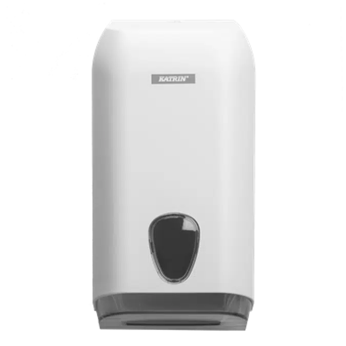 Katrin Folded Toilet Tissue Dispenser - White