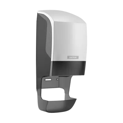 Inclusive Katrin System Toilet Dispenser With Core Catcher - White