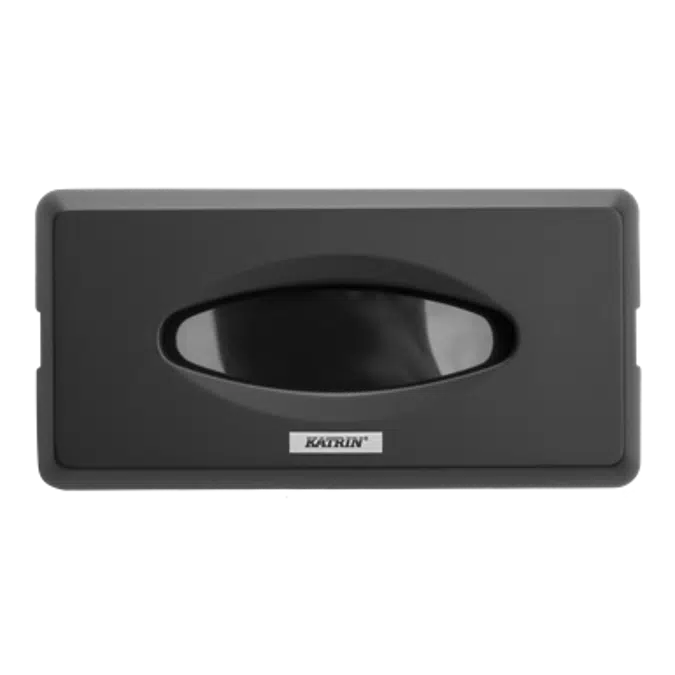 Katrin Facial Tissue Dispenser - Black