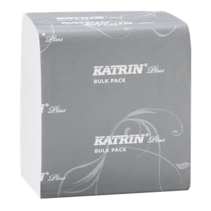 Katrin Folded Toilet Tissue Dispenser - Black